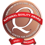 AHCA Nation Quality Award Logo 2021
