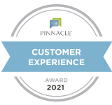 Pinnacle Customer Experience Award 2021